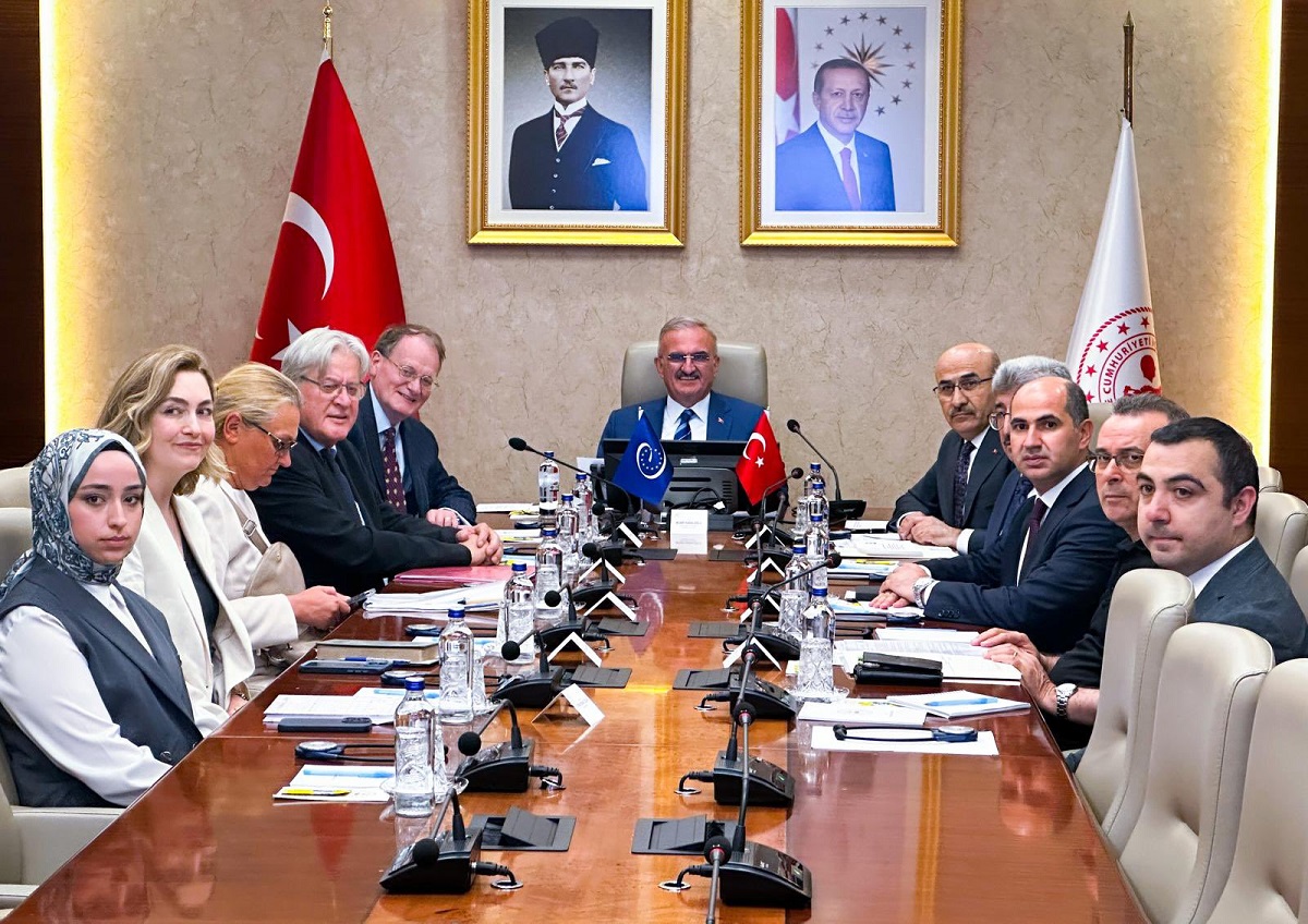 Avrupa Konseyi Parlamenter Asamblesi Heyeti Eş Raportörlerini Bakanlığımızda Ağırladık